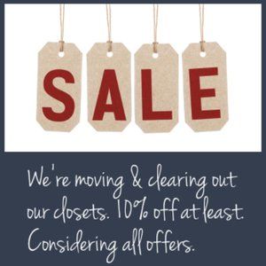MENS L- CLOSET SALE